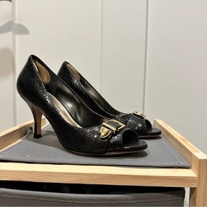 Antonio Melani black heel pumps size 7